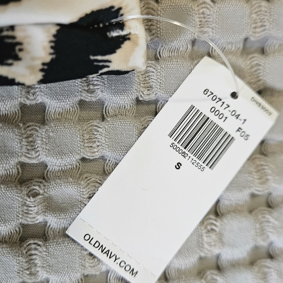 OLD NAVY High Waist Full Coverage Leopard Print Bikini Bottoms. Size S NWT - Picture 4 of 9